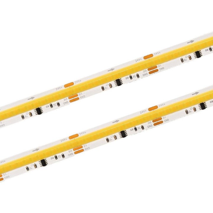 Taśma LED cyfrowa COB 576 18W/m CCT 10mm WS2811 IP67 10M