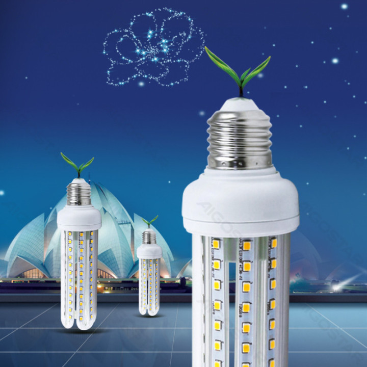 LED U formos lemputė 4U E27 15W