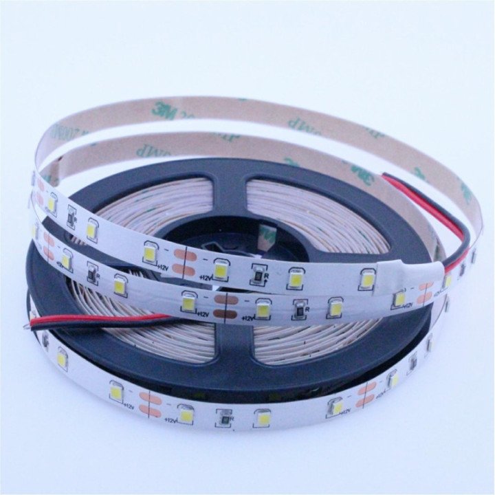 LED juosta 60 SMD 2835 IP20 - neutrali 4.8W/m 50m ritės