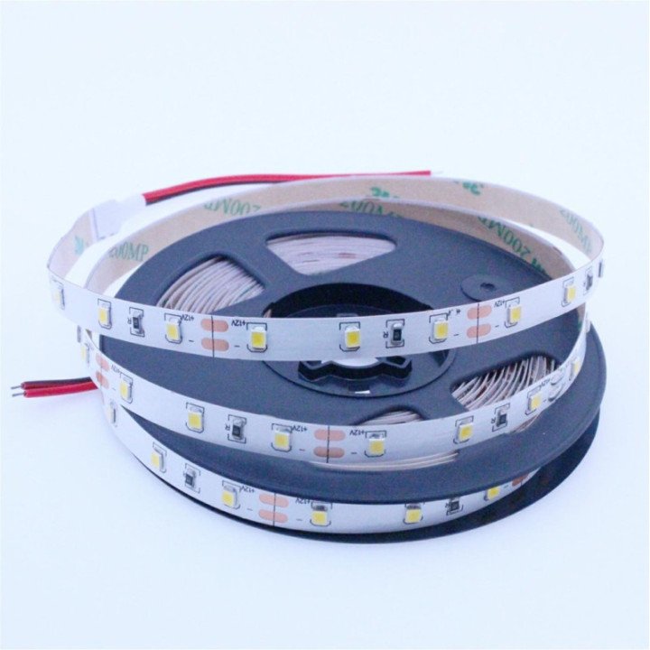 LED strip 60 SMD 2835 IP20 - warm 4.8W/m roll 50m