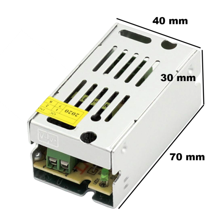 Power supply set 12VDC IP20 1.25A 15W