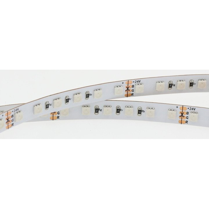 LED juosta PRO 96 SMD 4040 IP20 - RGB 24V 22W ritė 30m