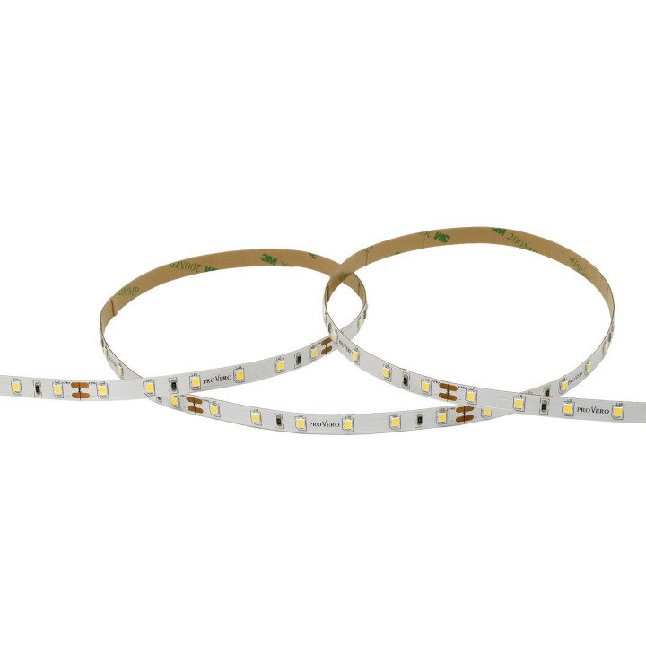 LED strip 60 SMD 2835 IP33 3000K 24V 7.2W, 3 years warranty, 5M roll