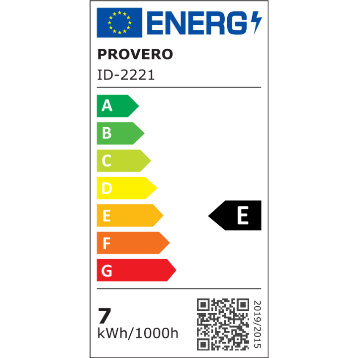 LED strip PRO 60 SMD 2835 IP33 6500K 7.2W, 3 years warranty, 5m roll