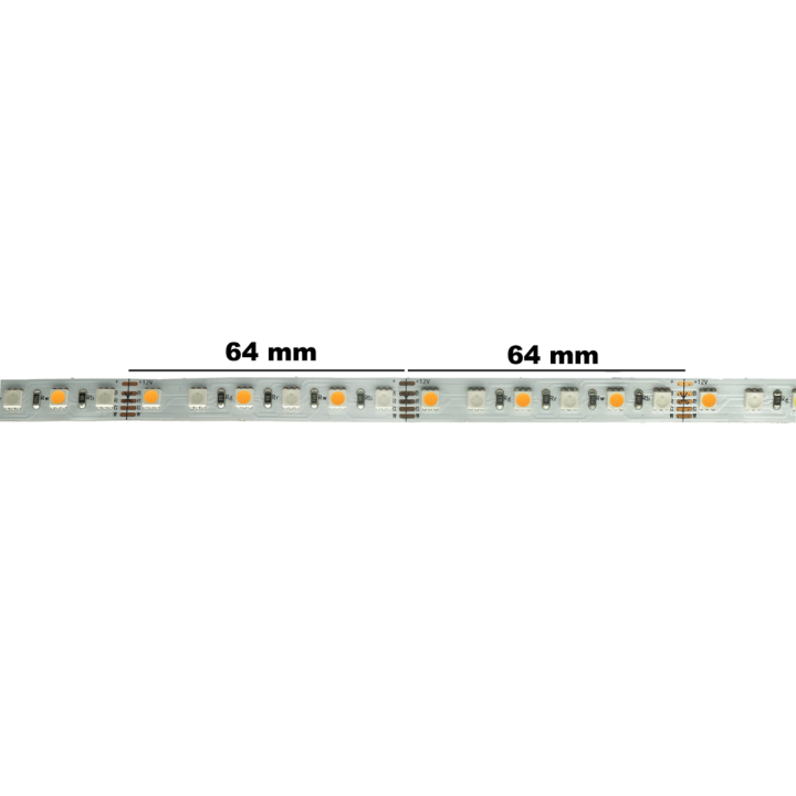 LED juosta PRO 96 SMD 4040 RGB+WW 22W/m
