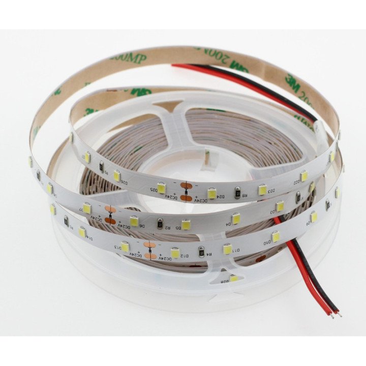 LED strip 60 SMD 2835 IP20 24V 6000K 4.8W/m roll 50m