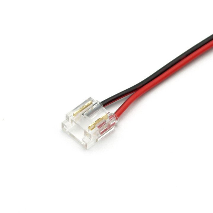 Vienpusė jungtis 8 mm COB su laidu