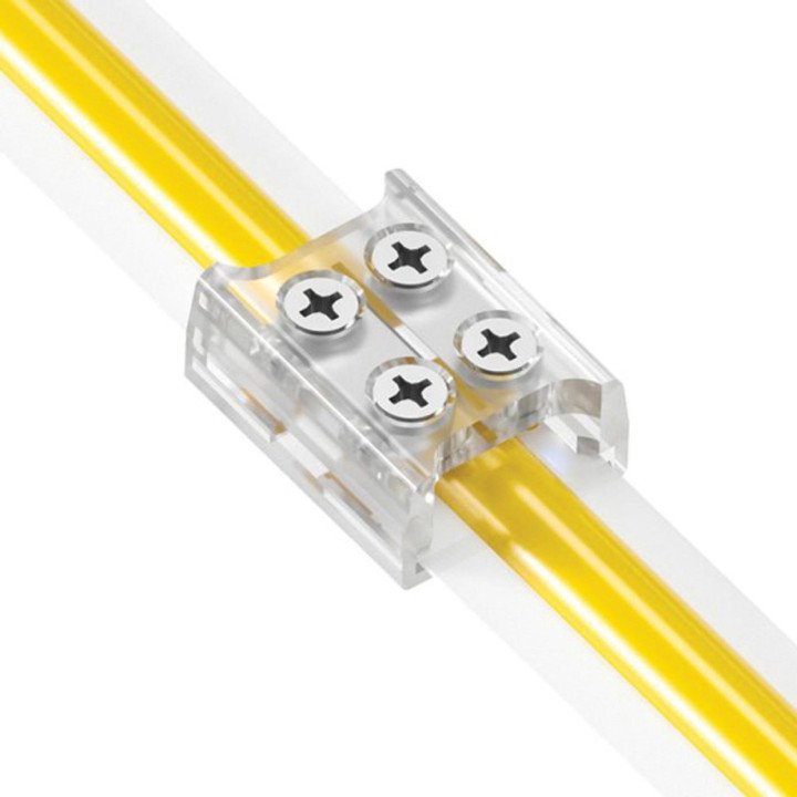 Straight twist connector tape-to-tape 10mm