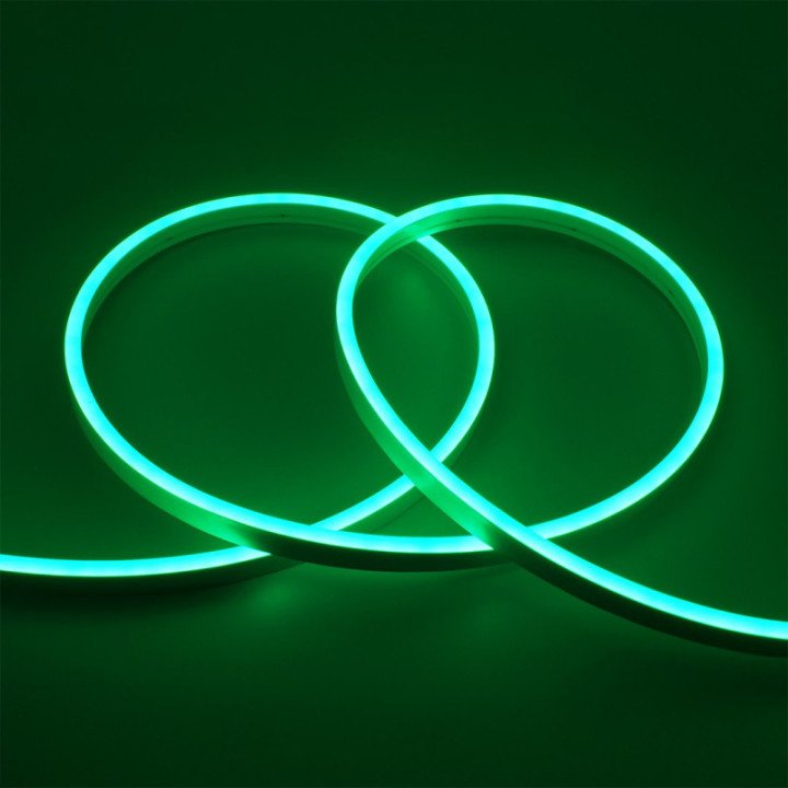 LED NEON FLEX 24V DC Green 6*12mm 9W/m