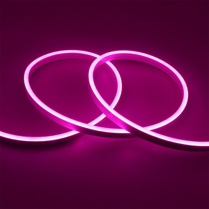 LED NEON FLEX 24V DC Pink 6*12mm 9W/m