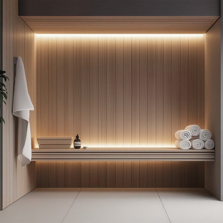 LED COB 480 6000K 24V 10W/m SAUNA IP68
