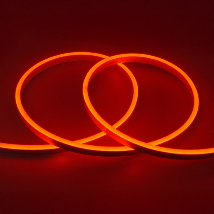 LED NEON FLEX 24V DC red 6*12mm 9W/m 1m