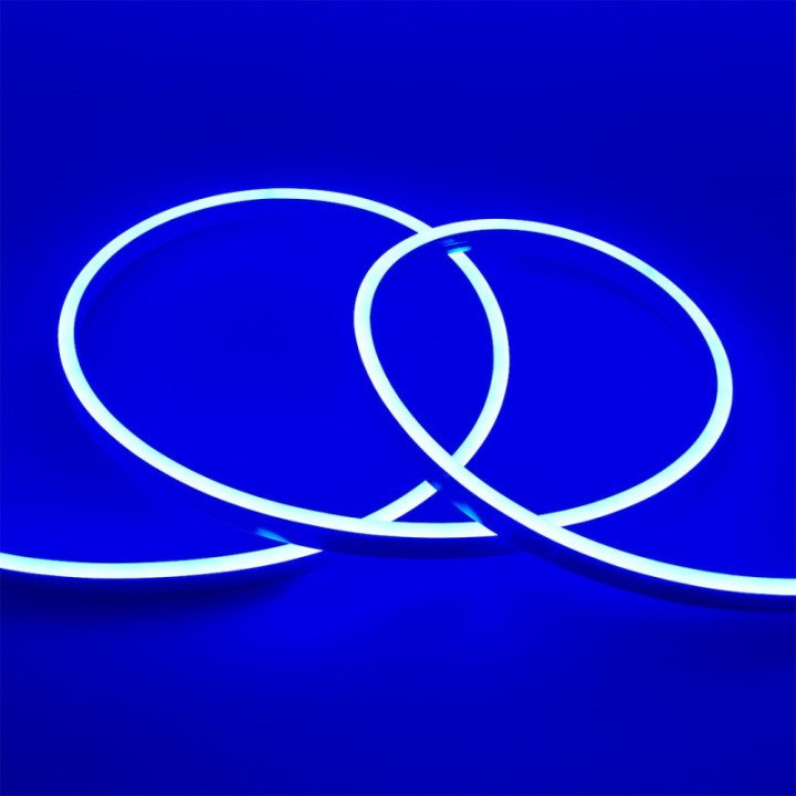 LED NEON FLEX 24V DC blue 6*12mm 9W/m 1m