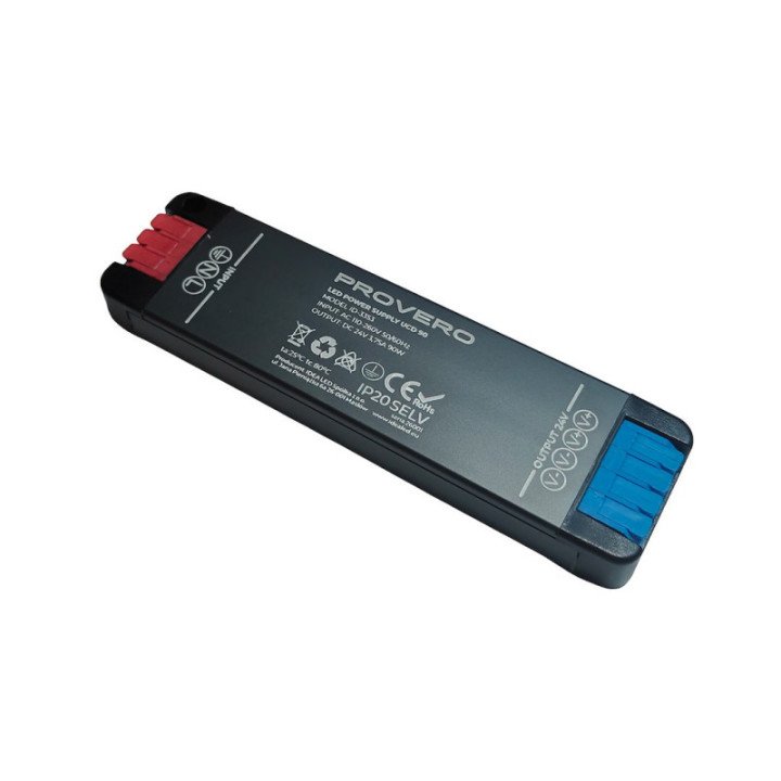 Itin kompaktiškas maitinimo šaltinis UCD LED 4,16A 100W 24V DC IP20