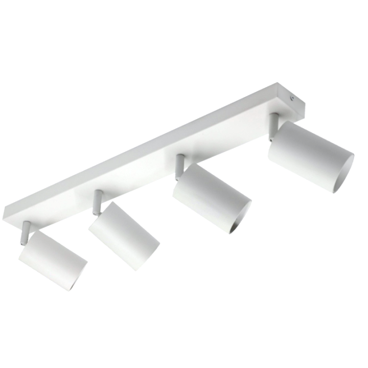 Wall lamp white QUALIS IV bar