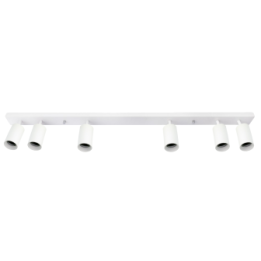 Wall lamp white QUALIS VI bar