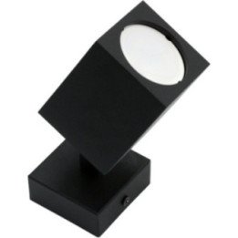 Single wall lamp black QUANTUS I