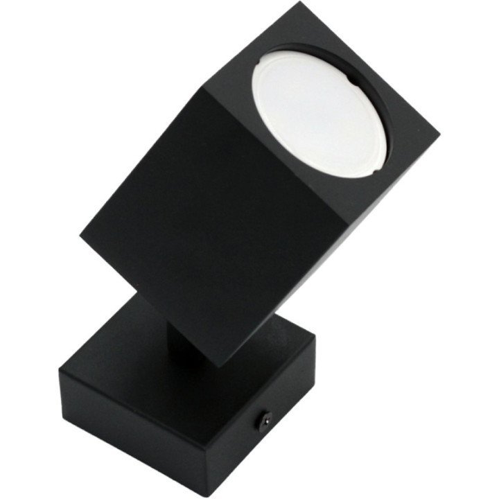 Single wall lamp black QUANTUS I