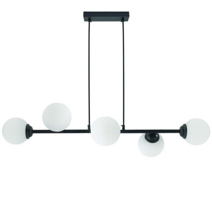Pendant fixture 6xE27 PALLE Black
