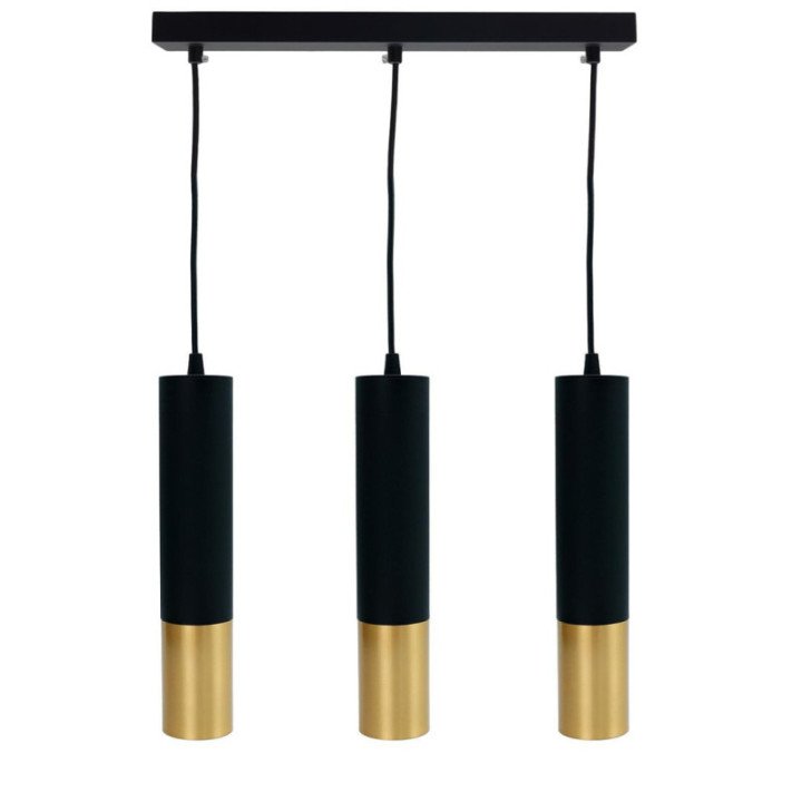 Black and gold hanging tube CIRCUS-3 290x60