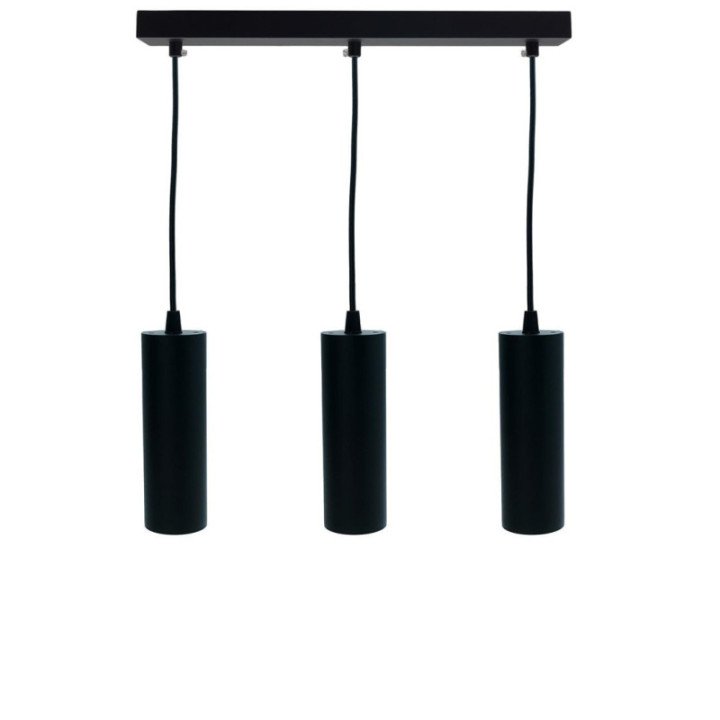 Black hanging tube CIRCUS-3 SLIM 170x55