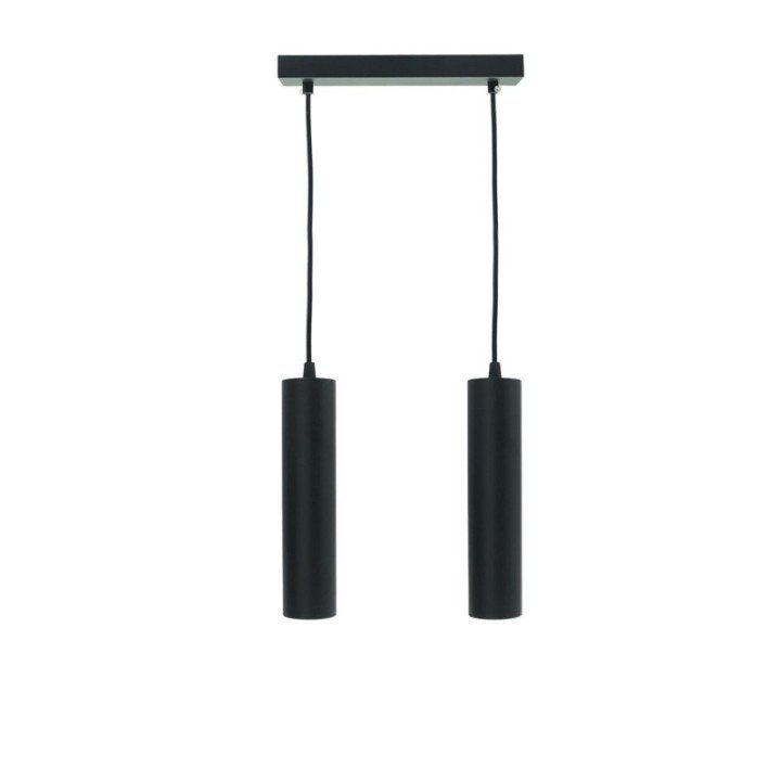Black hanging tube CIRCUS-2 SLIM 240x55