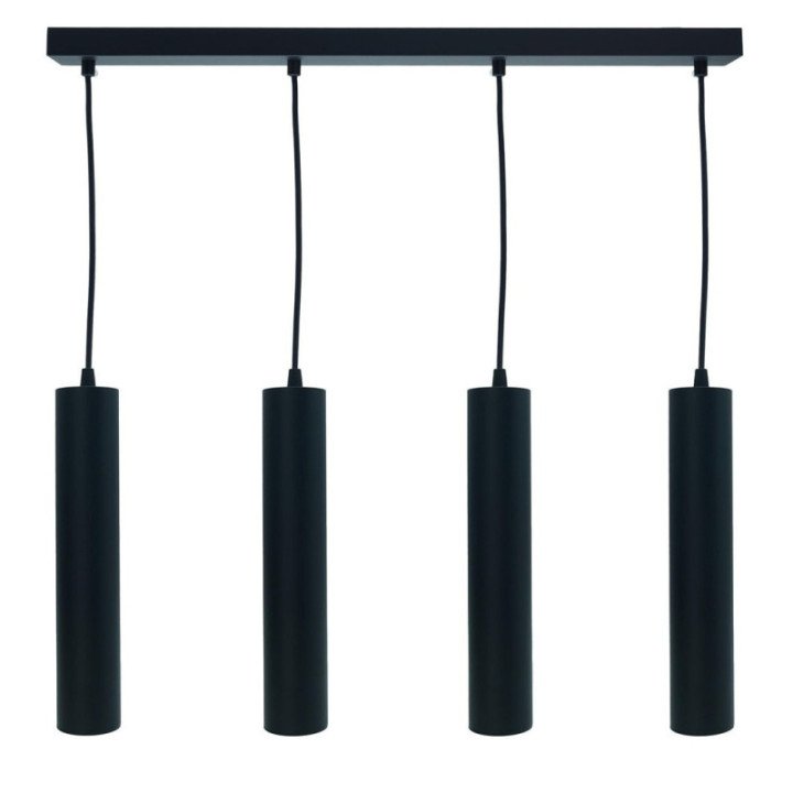 Black hanging tube CIRCUS-4 SLIM 290x55