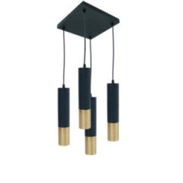 CIRCUS-4S 290x60 black-gold hanging tube