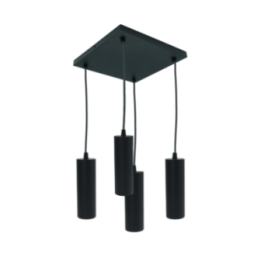 CIRCUS-4S SLIM 170x55 juodas pakabinamas vamzdis