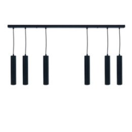 CIRCUS-6 SLIM 240x55 juodas pakabinamas vamzdis