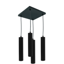 CIRCUS-4S SLIM 290x55 black hanging tube