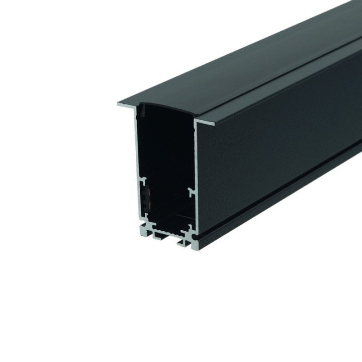 Recessed type magnetic track 2M black
