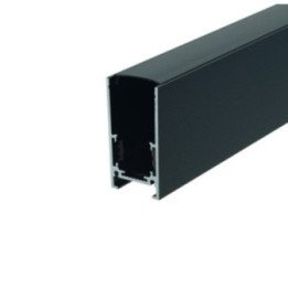 Surface-mounted type magnetic track 1M black