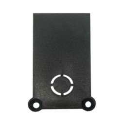 End cap for GK and flush-mounted track black
