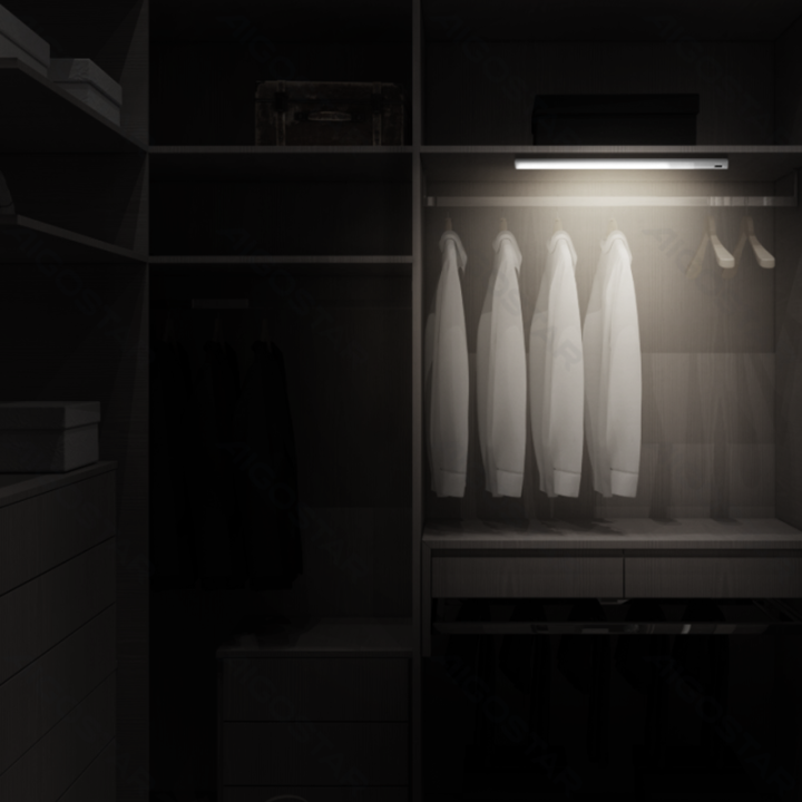 LED Sensor Cabinet Light 3W 5700K USB Plug-in Type