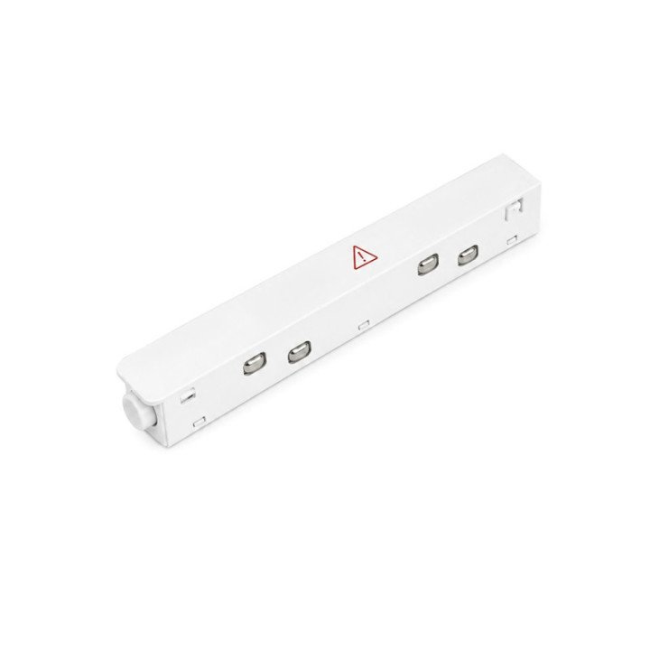 Łącznik do szyn prosty Biała Magnetic 48V