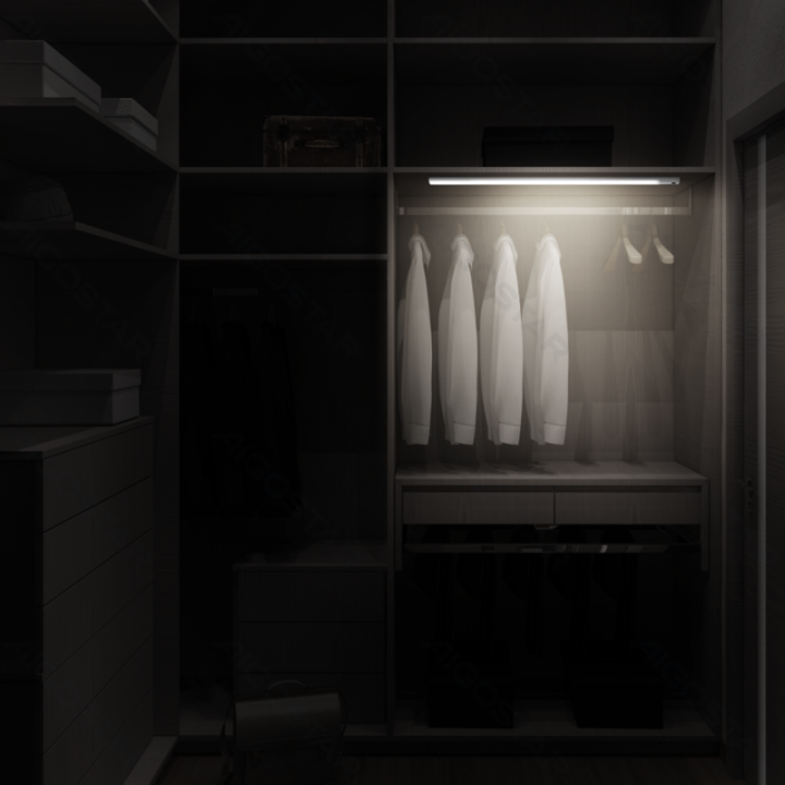 LED Sensor Cabinet Light 6W 5700K USB Plug-in Type