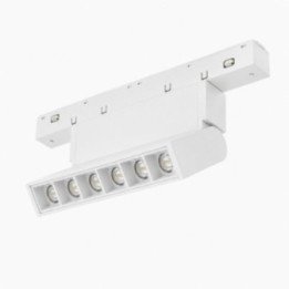 Judamasis šviestuvas LENTI XS 6W CCT MiBoxer 2.4GHz Magnetic 48V Baltas