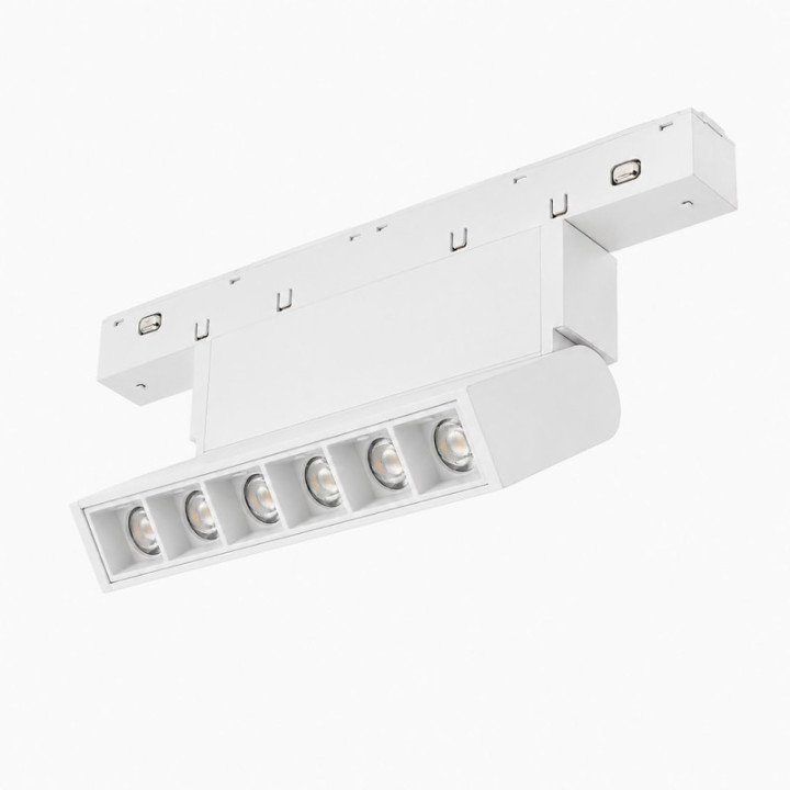 Judamasis šviestuvas LENTI XS 6W CCT MiBoxer 2.4GHz Magnetic 48V Baltas