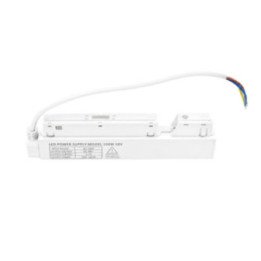Vidinis maitinimo šaltinis IP67 100W 48V Magnetic bėgiams Baltas