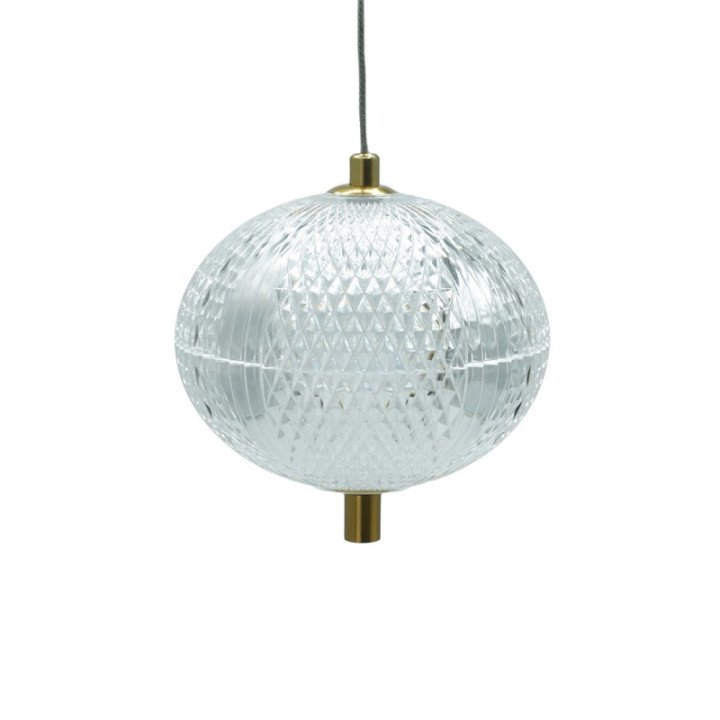 AMERILLA LED Pendant Light 15cm brushed gold 15W 4000K