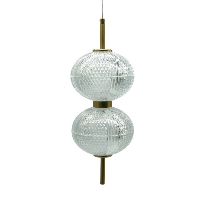AMERILLA LED pakabinamas šviestuvas 39cm šlifuotas auksas 30W 4000K