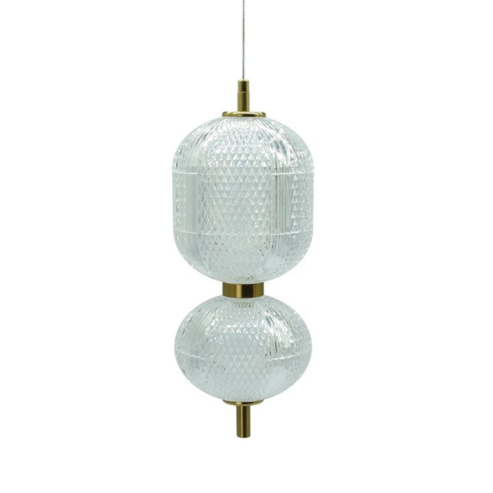 AMERILLA II LED Pendant Light brushed gold 30W 4000K