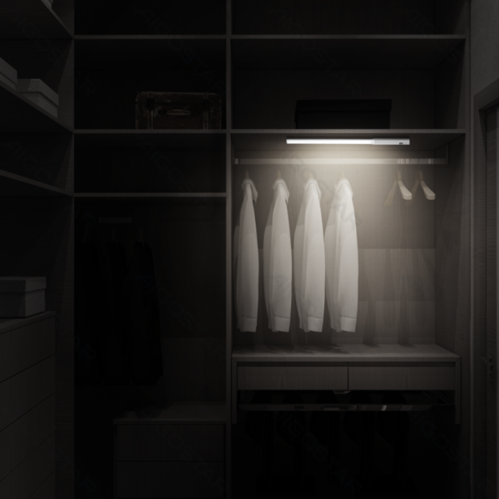LED Sensor Cabinet Light 5W 5700K USB Rechargeable Type