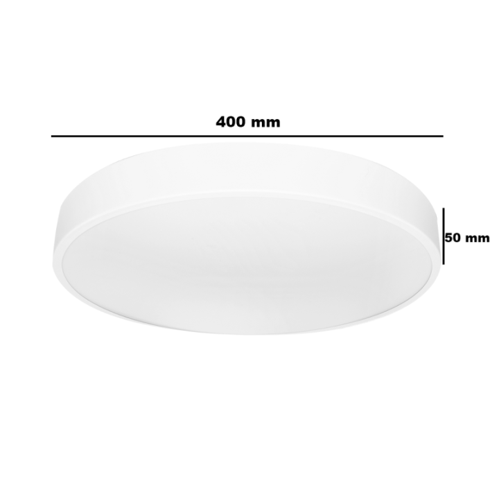 LED lubinis šviestuvas HOUSTON 36W 4000K baltas