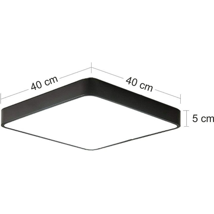 LED ceiling light HOLLYWOOD 36W 4000K black