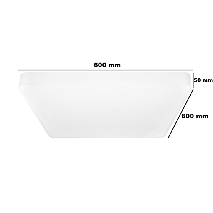 LED ceiling light HOLLYWOOD 60W 4000K white