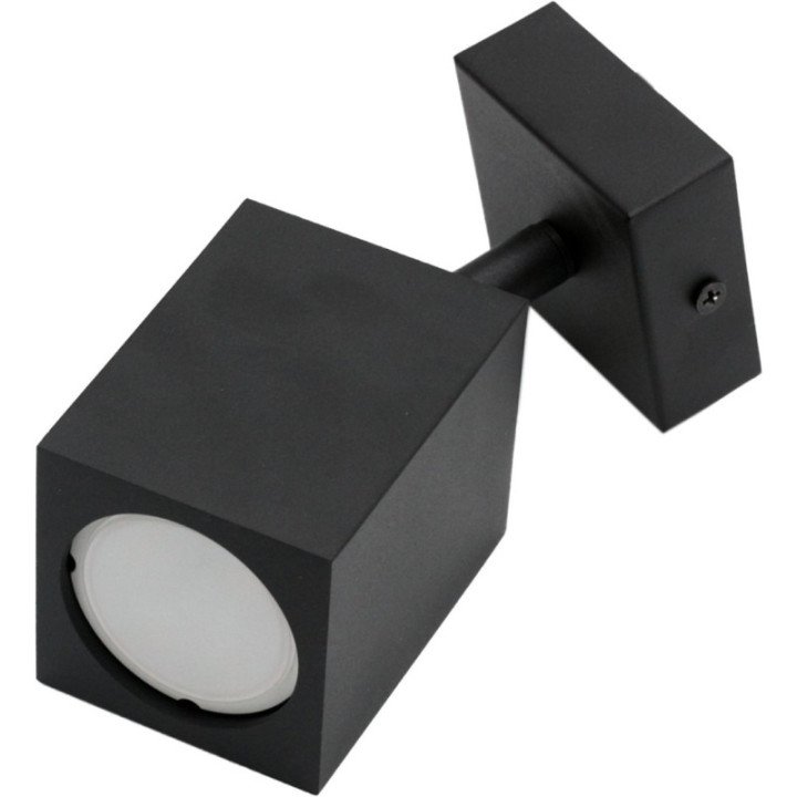 Single wall lamp black QUANTUS I