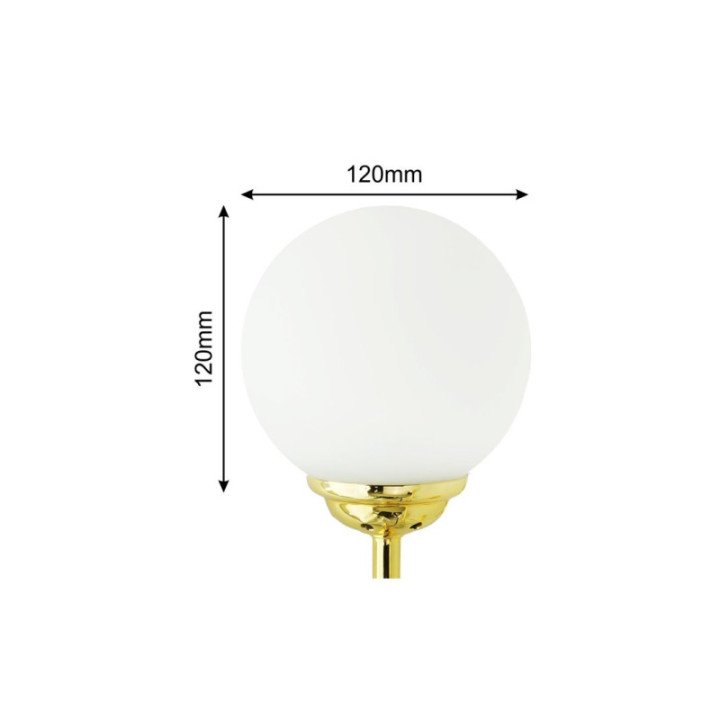 Pendant fixture 6xE27 PALLE Gold