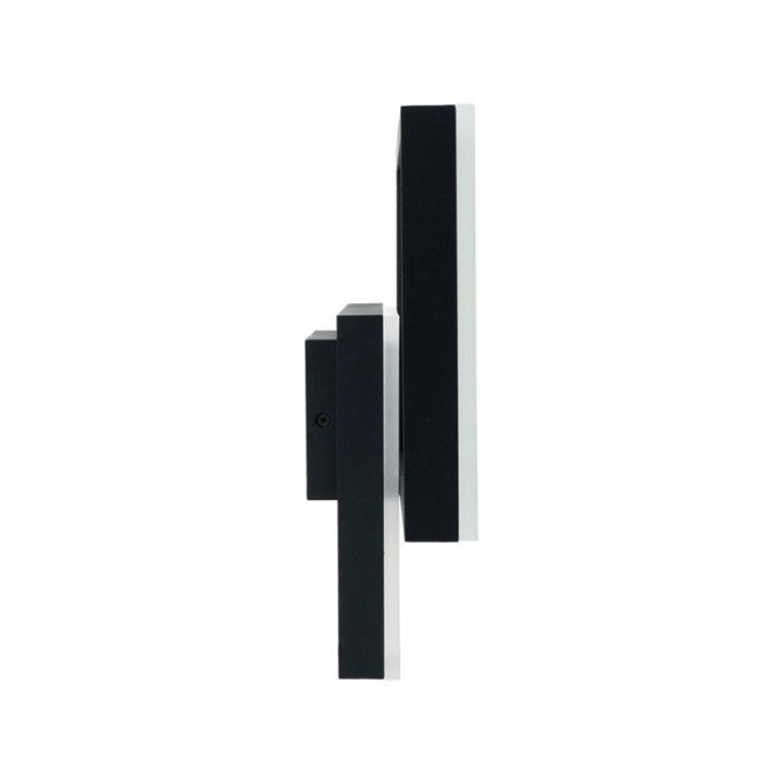 Artesia 48W black CCT LED ceiling light with remote